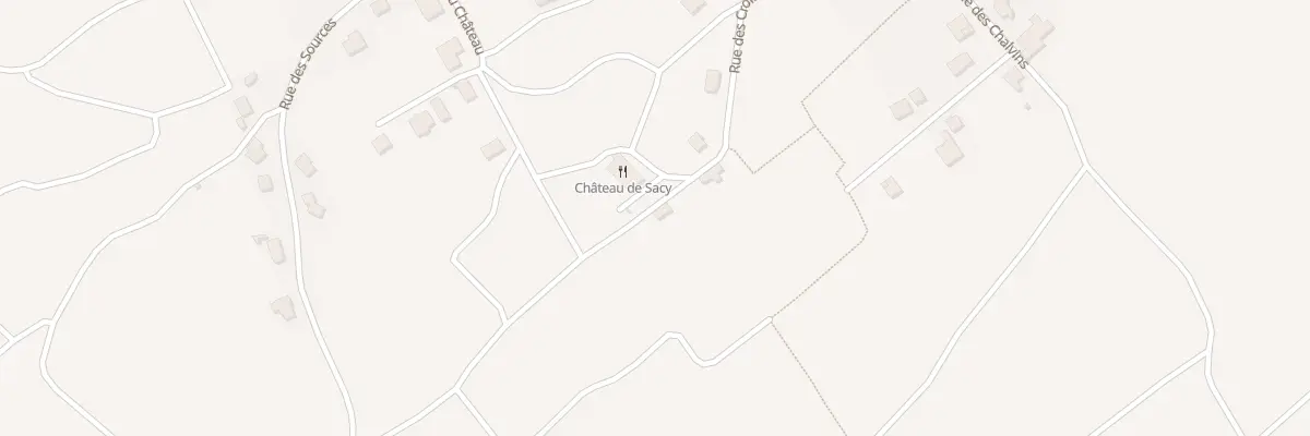 Plan du 7 Rue des Croisettes à Sacy