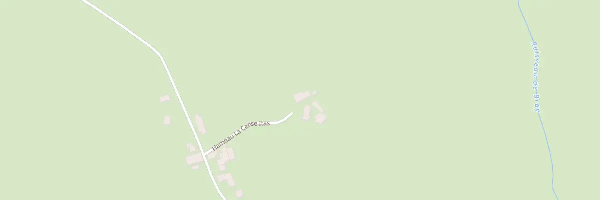 Plan du 3 Ham La Cense Itas à Luzoir