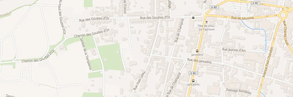 Plan du 22 Rue Haie Leleu à Épernay