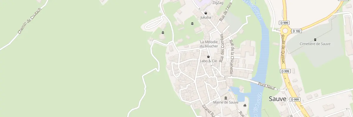 Plan du 15 Rue du Terrail à Sauve