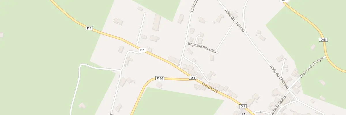 Plan du 314 Rue d’Urfé à Grézolles