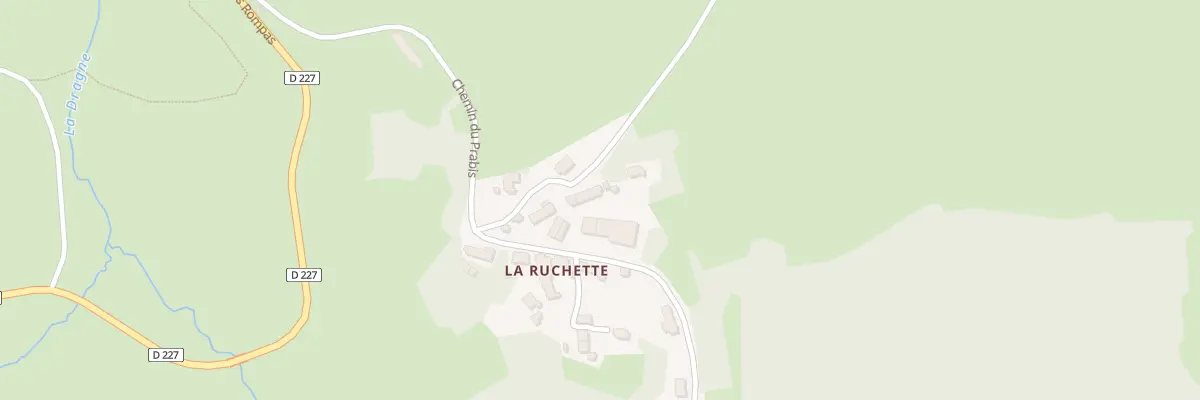 Plan du 8 Che des Gassats à Villapourçon