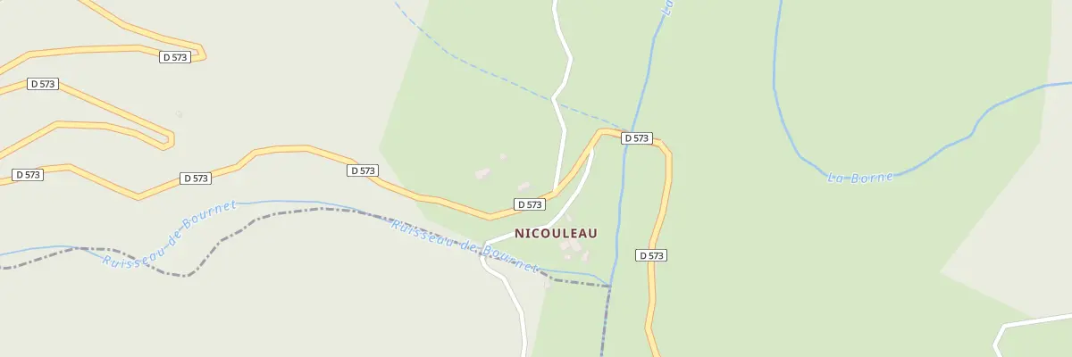 Plan du 5126 Nicoulaud St Laurent à Saint-Laurent-les-Bains-Laval-d’Aurelle