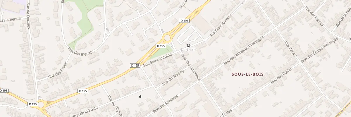 Plan du 1B Rue Ermitage à Maubeuge