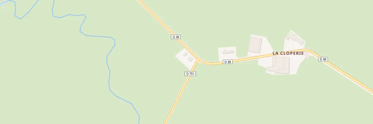 Plan du 1 La Cloperie à La Bouteille