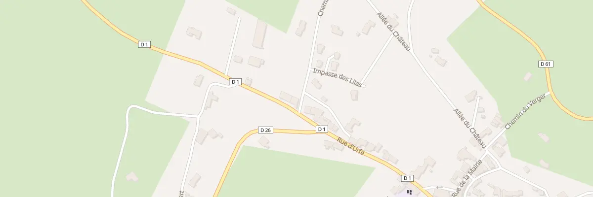 Plan du 302 Rue d’Urfé à Grézolles