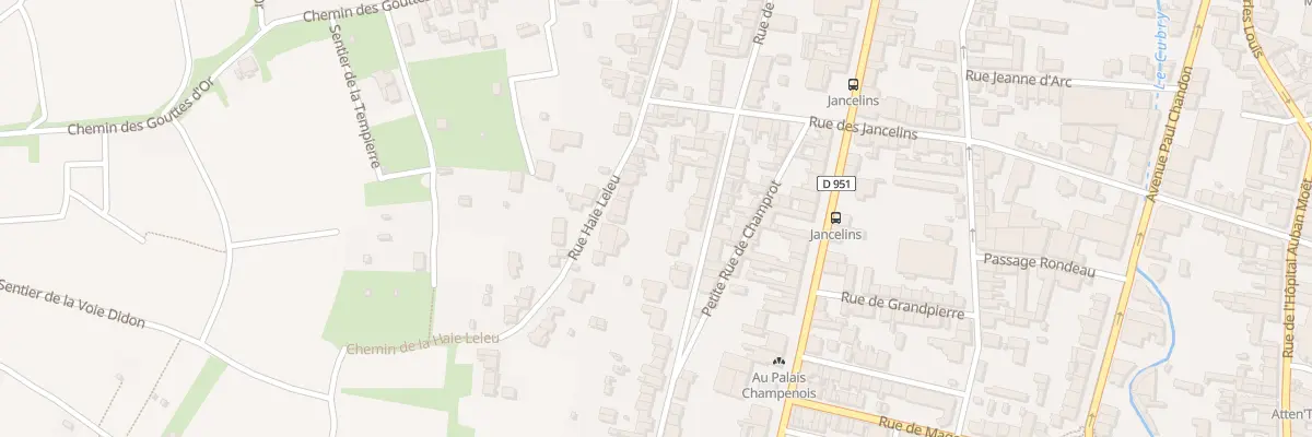 Plan du 30 Rue de Champrot à Épernay