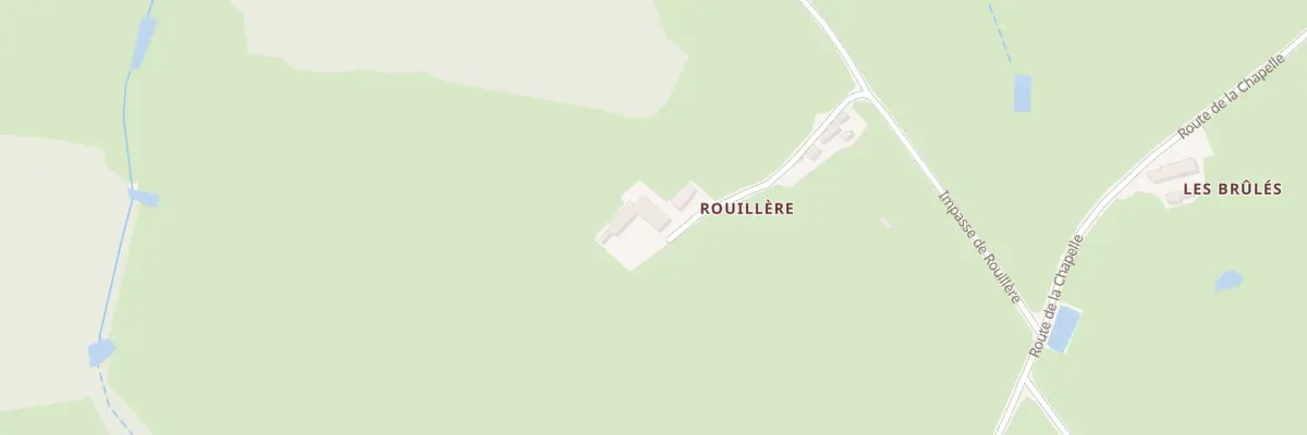 Plan du 5119 Rouillere à Chenay-le-Châtel