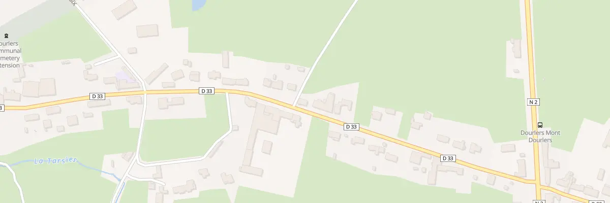 Plan du 45 Rue d’Arouzies à Dourlers