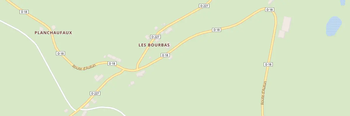 Plan du 211 Rte d’Autun à Villapourçon