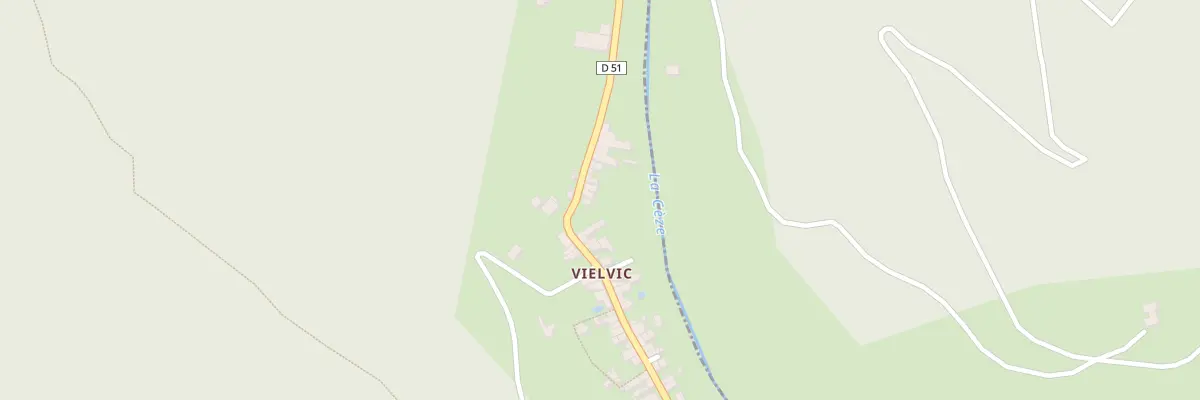 Plan du 5042 Vielvic à Saint-André-Capcèze