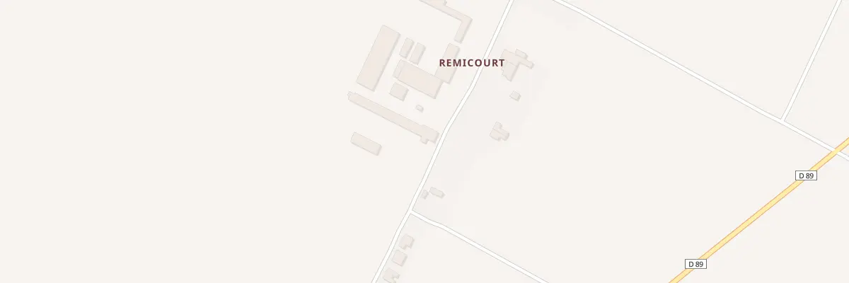 Plan du 135 Frm de Remicourt à Amifontaine