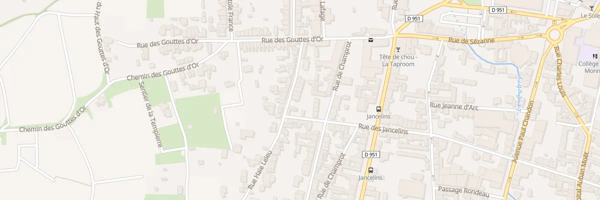 Plan du 9 Rue Haie Leleu à Épernay