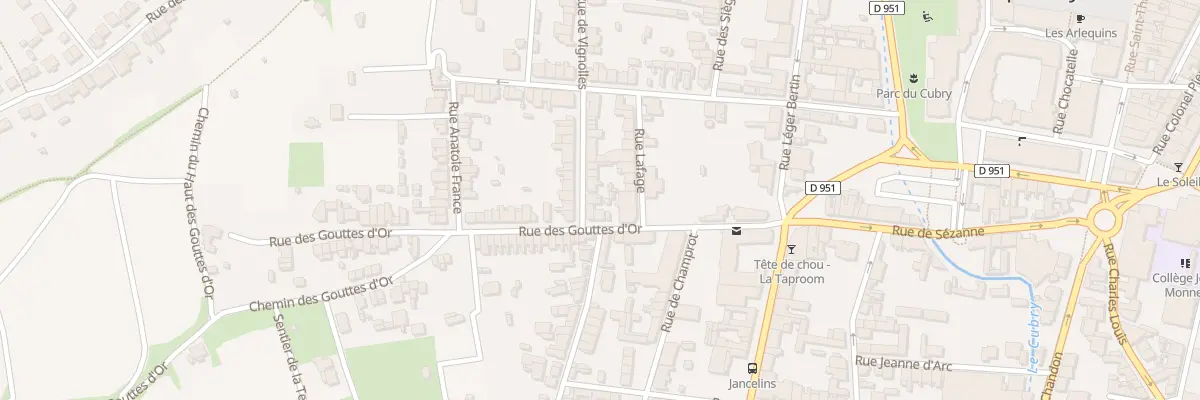 Plan du 47 Rue de Vignolles à Épernay
