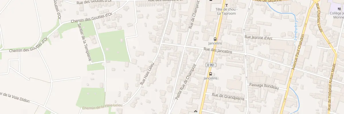 Plan du 22B Rue de Champrot à Épernay