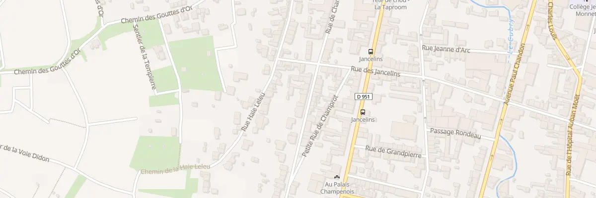 Plan du 26 Rue de Champrot à Épernay