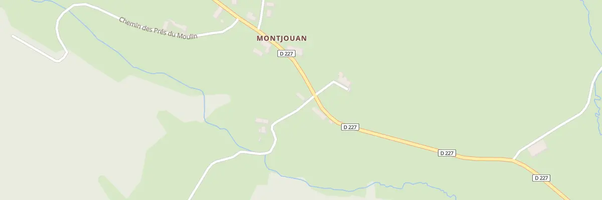 Plan du 2 Che du Petit Bois à Larochemillay