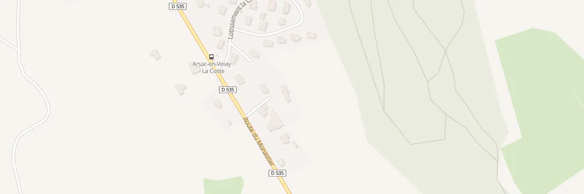 Plan du 39 Rte du Monastier à Arsac-en-Velay