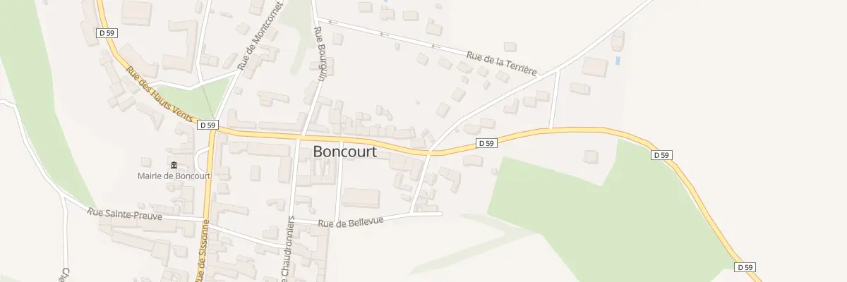 Plan du 17 Rue des Moulins à Boncourt