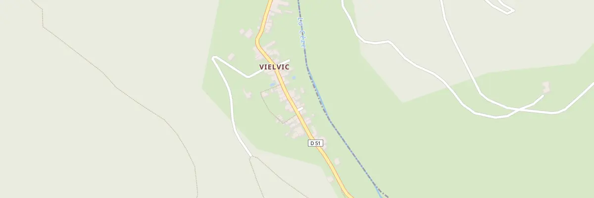 Plan du 5059 Vielvic à Saint-André-Capcèze