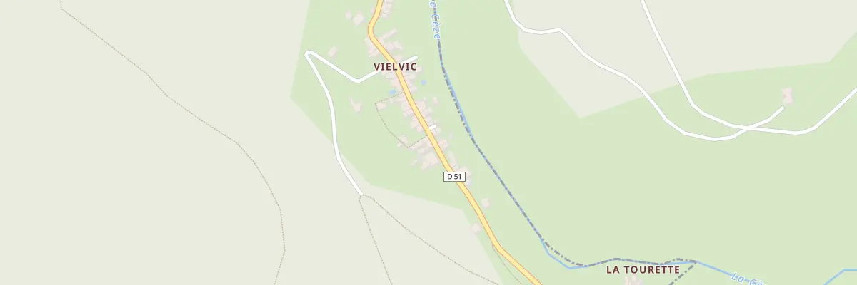 Plan du 5062 Vielvic à Saint-André-Capcèze
