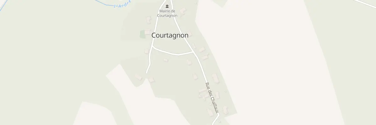 Plan du 4 Rue des Chaillaux à Courtagnon