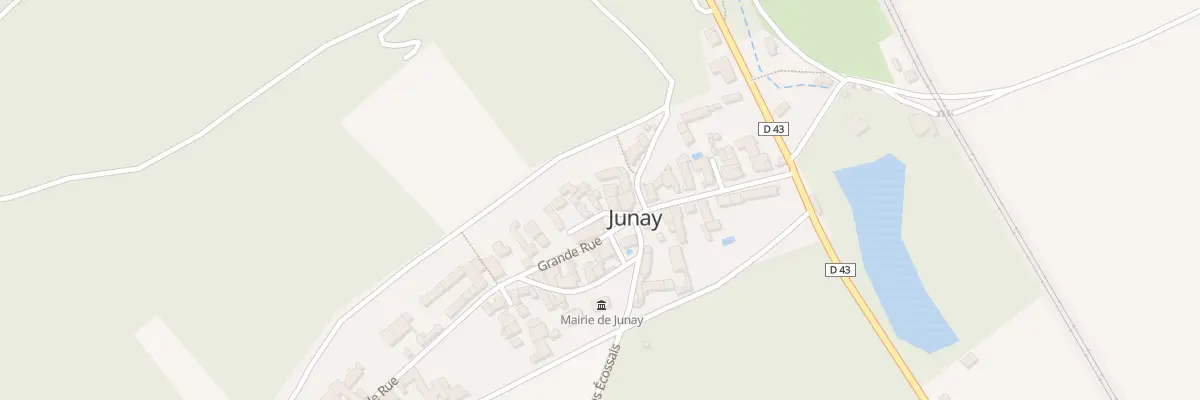 Plan du 2 Rue de l’Eglise à Junay