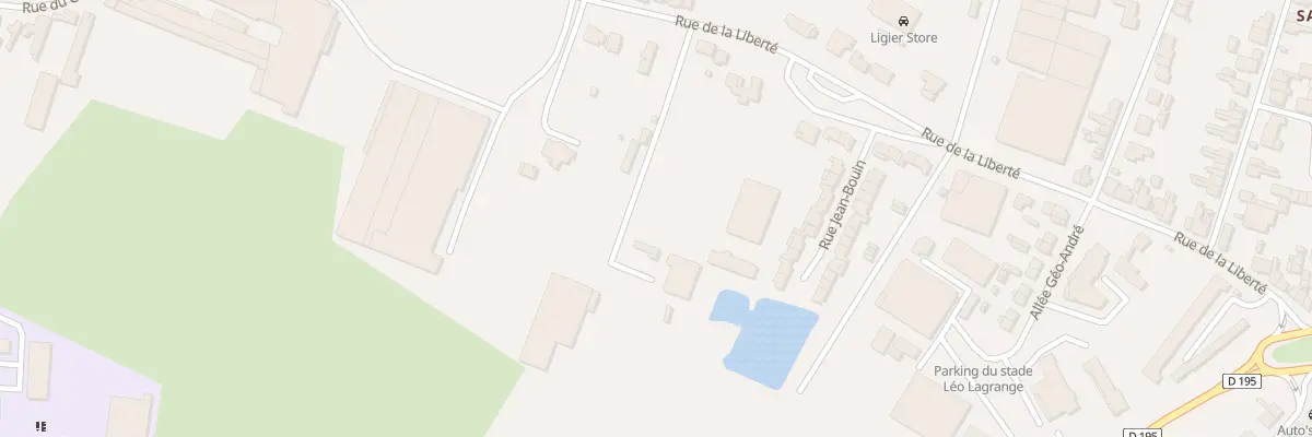 Plan du 171T Rue de la Liberté à Maubeuge