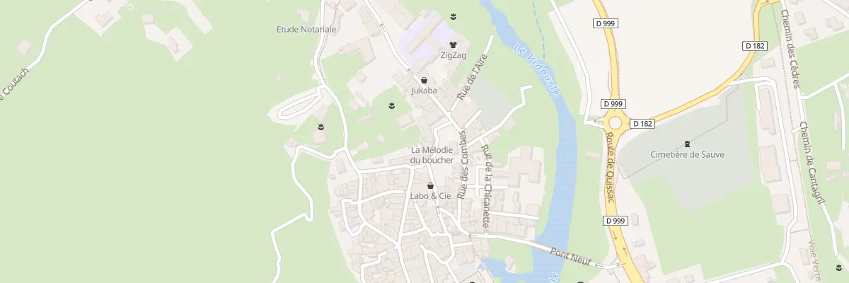 Plan du 14 Pl Florian à Sauve