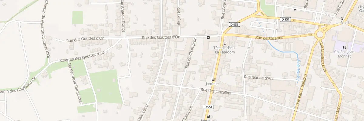 Plan du 12 Rue de Champrot à Épernay