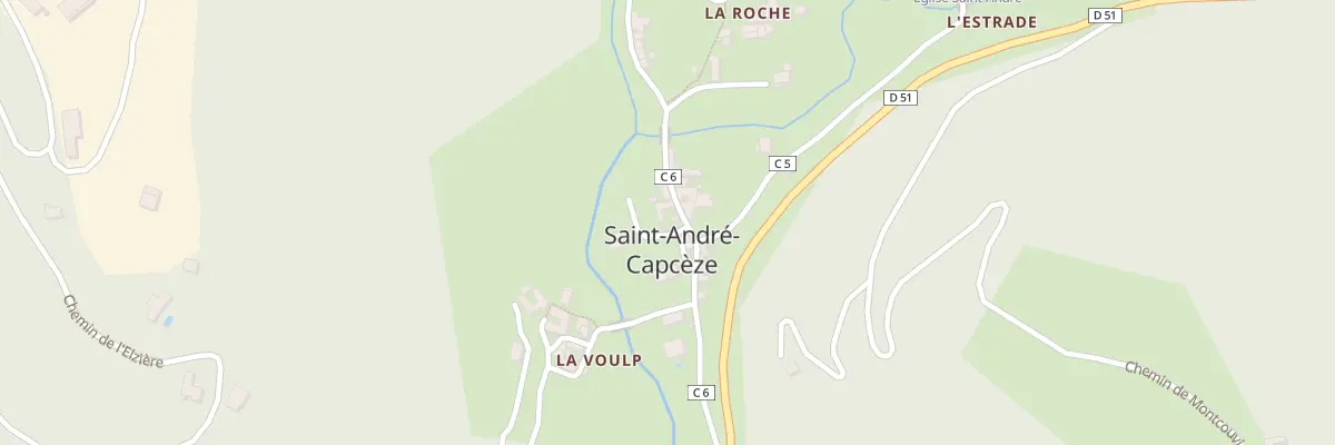 Plan du 5018 L’Estrade à Saint-André-Capcèze