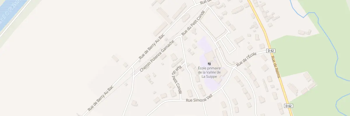 Plan du 3 Rue du Petit Condé à Condé-sur-Suippe
