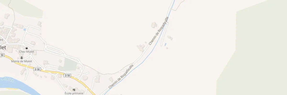 Plan du 73 La Blancharde à Mialet