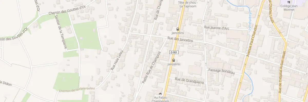 Plan du 17 Rue de Champrot à Épernay