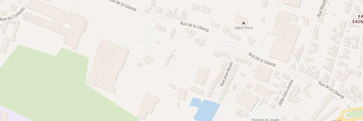 Plan du 171B Rue de la Liberté à Maubeuge