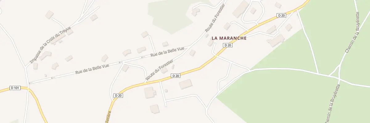 Plan du 102 Rte du Forestier à Saint-Bonnet-le-Courreau