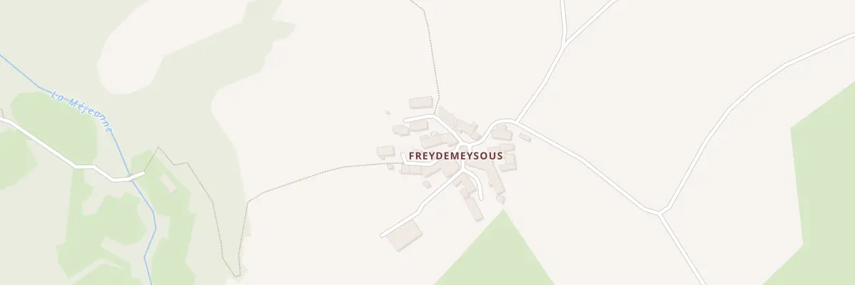 Plan du 5024 Hameau de Freydemeysous à Coucouron