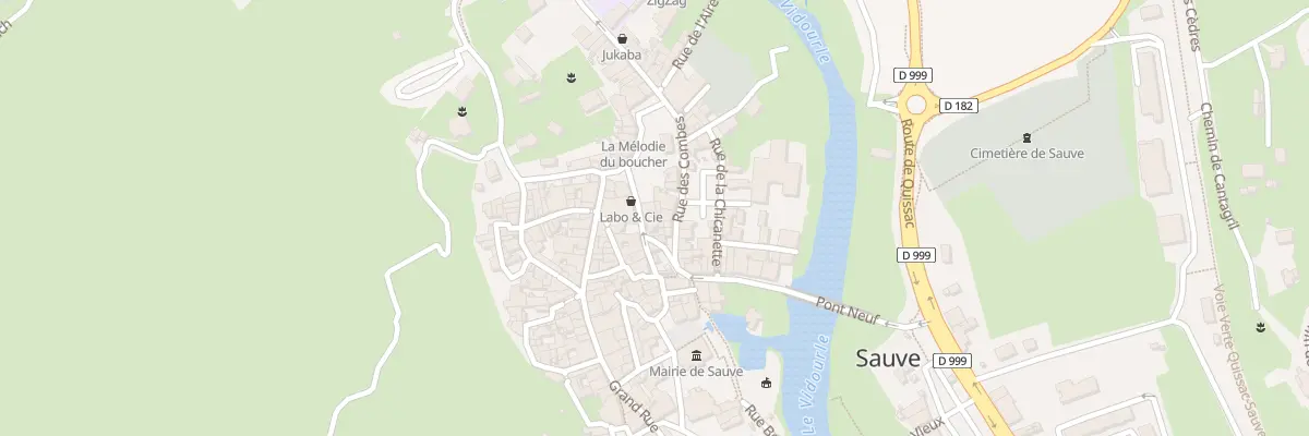 Plan du 3 Rue Mazan à Sauve