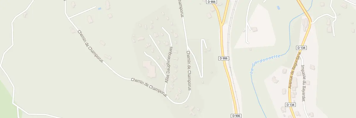 Plan du 7 All des Dauphinenques à Génolhac