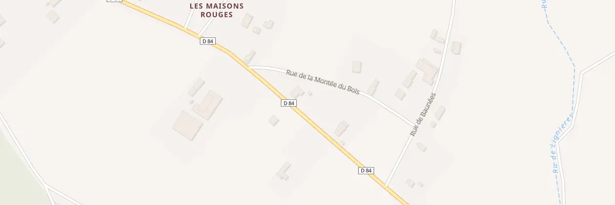 Plan du 166 Les Maisons Rouges à Chessy-les-Prés