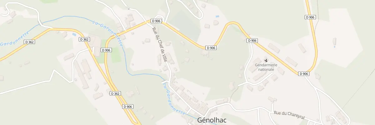 Plan du 5702 Le Village Nord à Génolhac