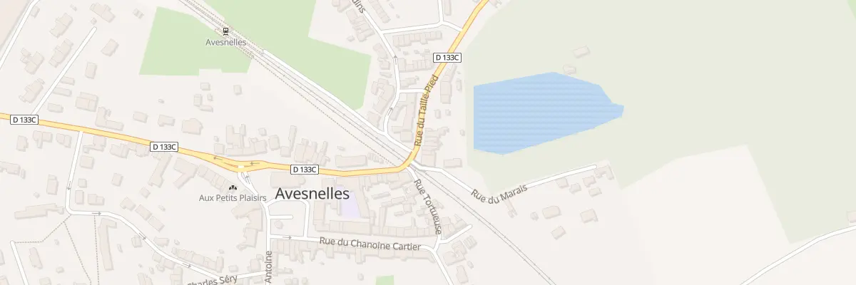 Plan du 6 Rue du Taille-pied à Avesnelles