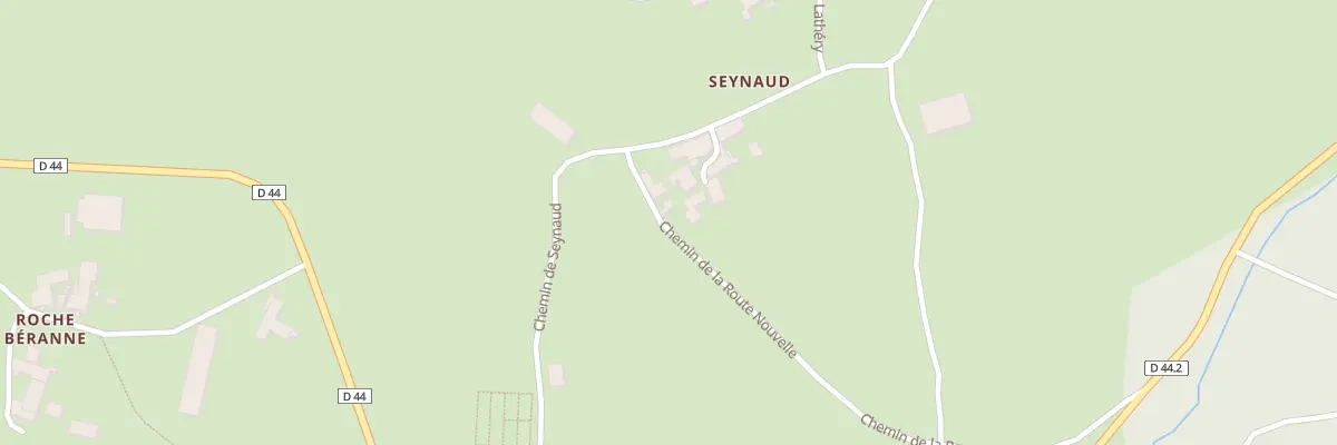 Plan du 5034 Seynaud à Roche-en-Forez
