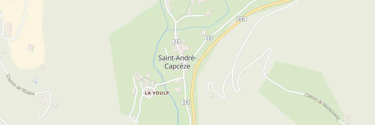Plan du 5020B L’Estrade à Saint-André-Capcèze