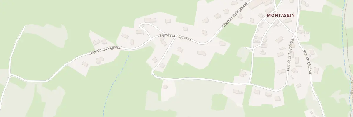 Plan du 5609 Montassin à La Motte-Saint-Jean