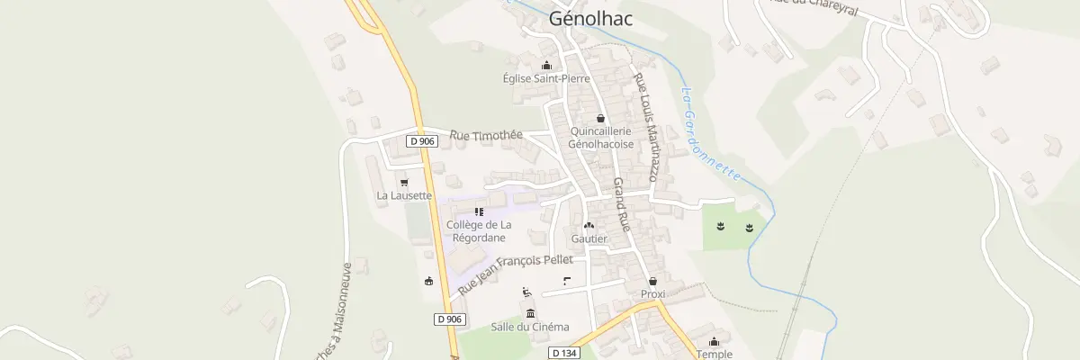 Plan du 7 Pl des Ayres à Génolhac