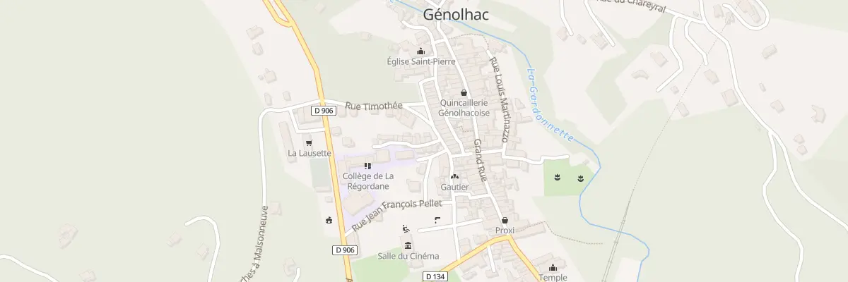 Plan du 3 Pl des Ayres à Génolhac