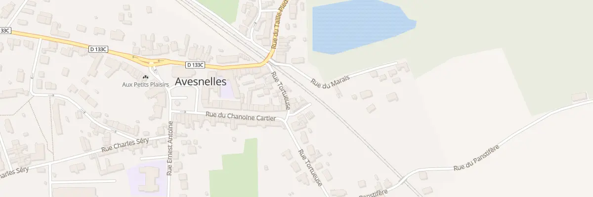 Plan du 1 Rue Tortueuse à Avesnelles