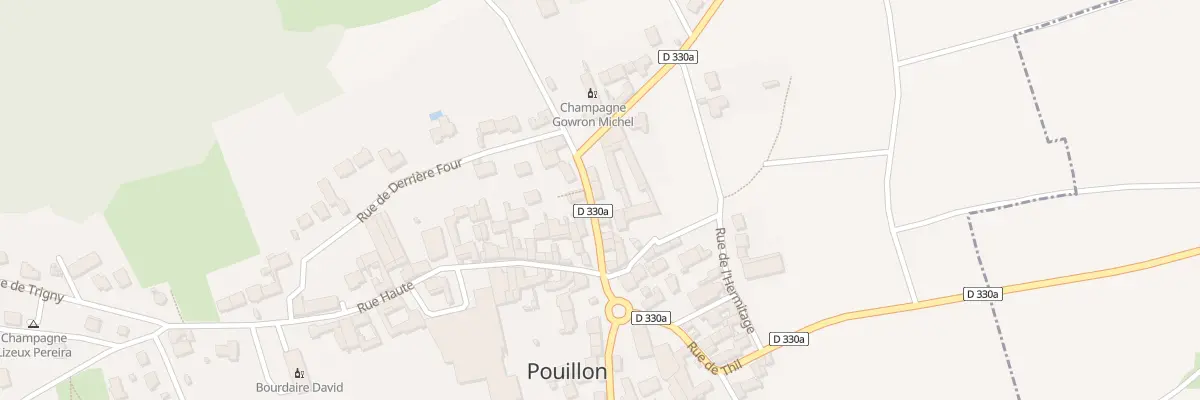 Plan du 6 Rue de Villers-franqueux à Pouillon