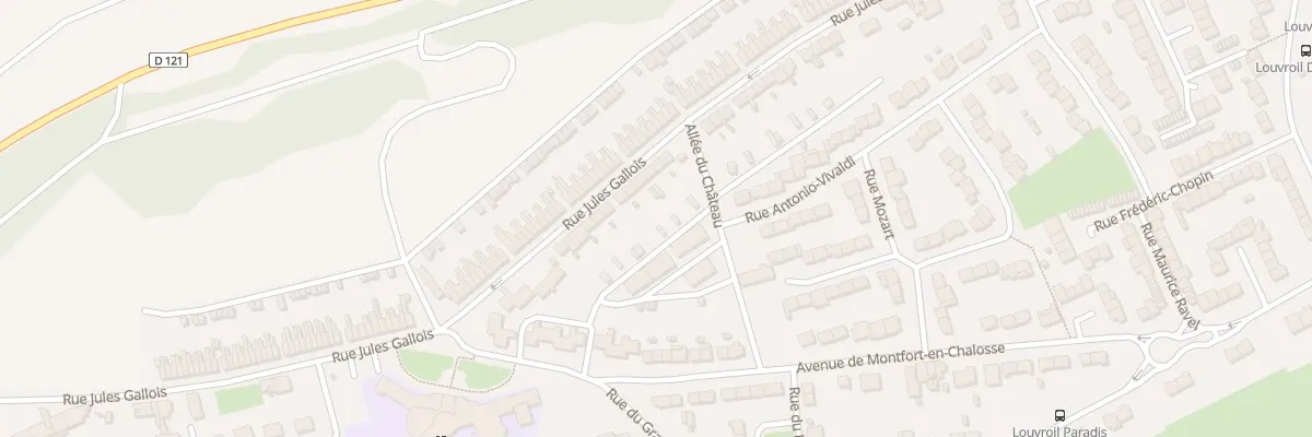 Plan du 281 Rue Jules Gallois à Louvroil